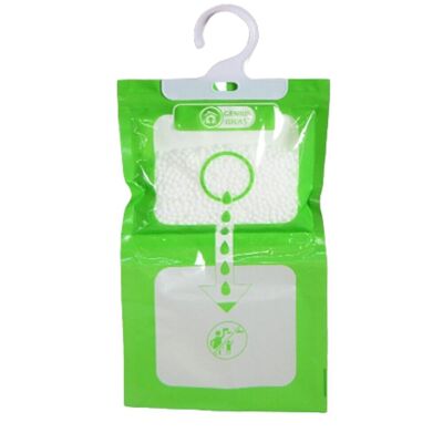 SHOP-STORY - HUMIGUARD : Déshumidificateur de Penderie en Sachets à Suspendre - Idéal pour Absorber l'Humidité