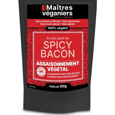 Assaisonnement végétal - Spicy Bacon - Sachet 100g