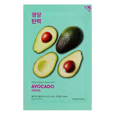 HOLIKA HOLIKA Hoja de mascarilla Pure Essence - Aguacate