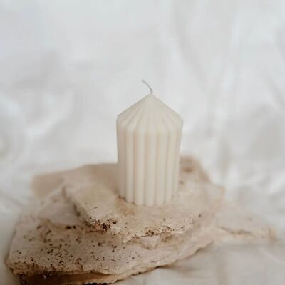 Decorative candle - pillar - scent of your choice - 100% natural