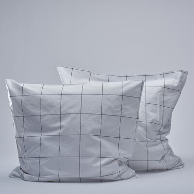 Fundas de almohada de percal - Ventana-50X75