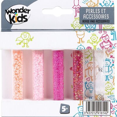 Creative Kit 4 Tubes Beads And Accessories