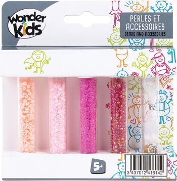 Kit Créatif 4 Tubes Perles Et Accessoires 1