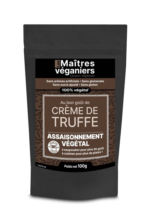 Assaisonnement végétal - Crème de Truffe - Sachet 100g