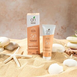 Crème solaire SPF 50 VISAGE Tube aluminium stop âge