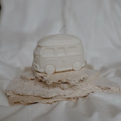 Bougie décorative Van - Combi - Vanlifer - Voyage - 100% naturelle