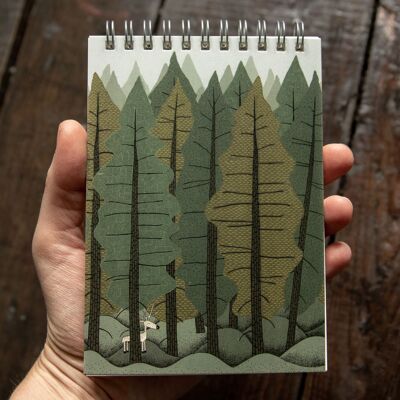 Notepad Fir Forest A6