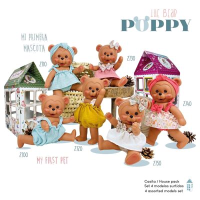 MUÑECA OSITO POPPY HOUSE PACK