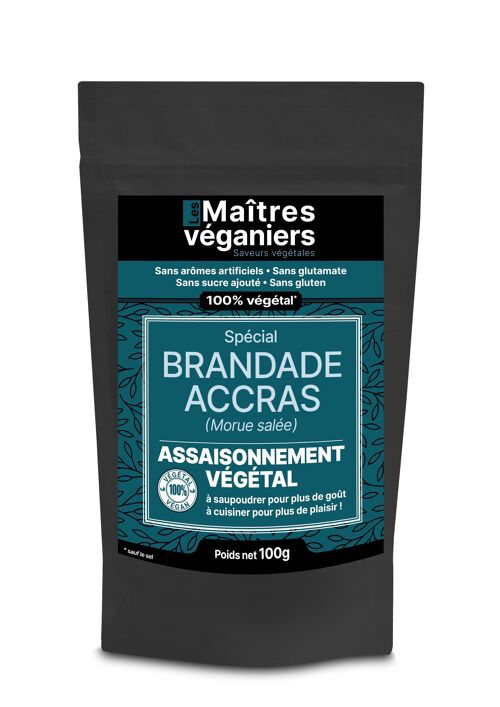 Assaisonnement végétal - Brandade Accras - Sachet 100g