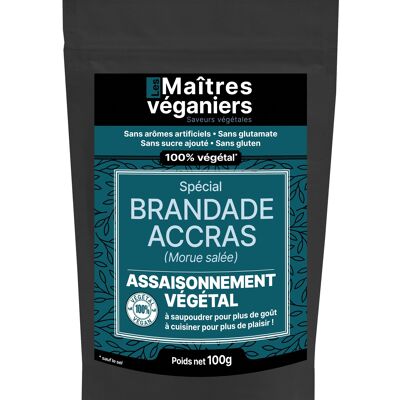 Vegetable seasoning - Brandade Accras - 100g bag