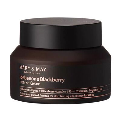 MARY&MAY Crème Intensive Complexe Idébénone + Mûre 70g