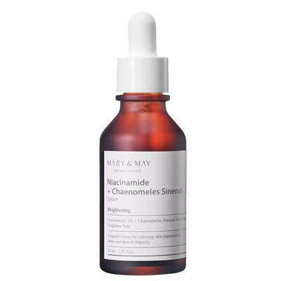 MARY&MAY Niacinamide + Sérum Chaenomeles Sinensis 30 ml