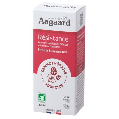 Gemmo Résistance - 30 ml - Aagaard