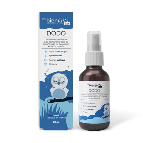 DODO - Complément alimentaire en spray sous la langue dès 3 ans