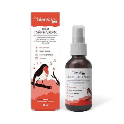 Boost-DEFENSE - Food supplement in spray under the tongue from 3 years old