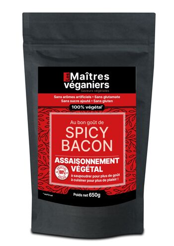 Assaisonnement végétal - Spicy Bacon - Sachet 650g