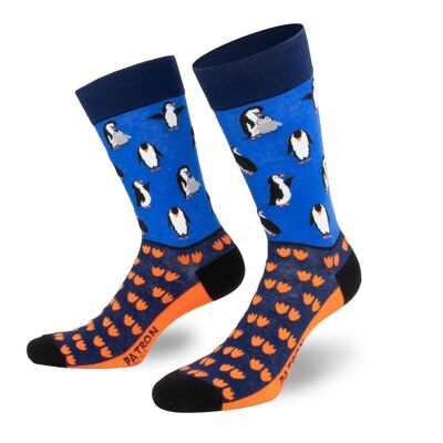 Chaussettes pingouin de PATRON SOCKS - CONFORTABLES, ÉLÉGANTES, UNIQUES !