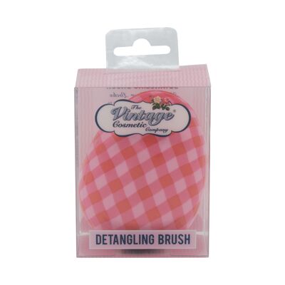 Detangling Brush Blush Gingham