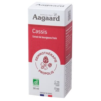 Gemmo Cassis - 30 ml - Aagaard 1