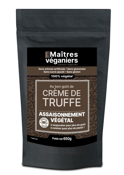Assaisonnement végétal - Crème de Truffe - Sachet 650g