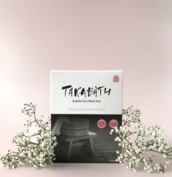 Tampon de lavage corporel à bulles (boîte) TAKABATH korean care 1