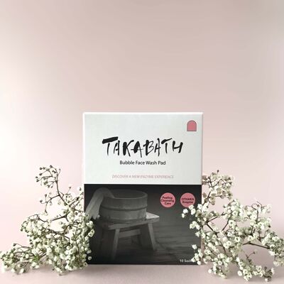 Tampon de lavage corporel à bulles (boîte) TAKABATH korean care