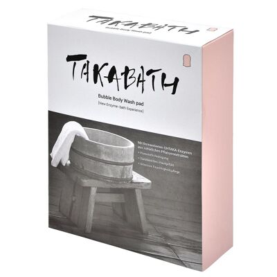 Almohadilla de lavado de cara de burbujas (caja) TAKABATH korean care
