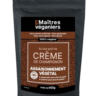 Condimento vegetal - Crema de Champiñones - Bolsa 650g