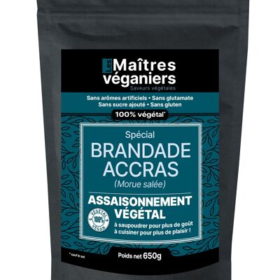 Condimento vegetal - Brandade Accras - Bolsa 650g