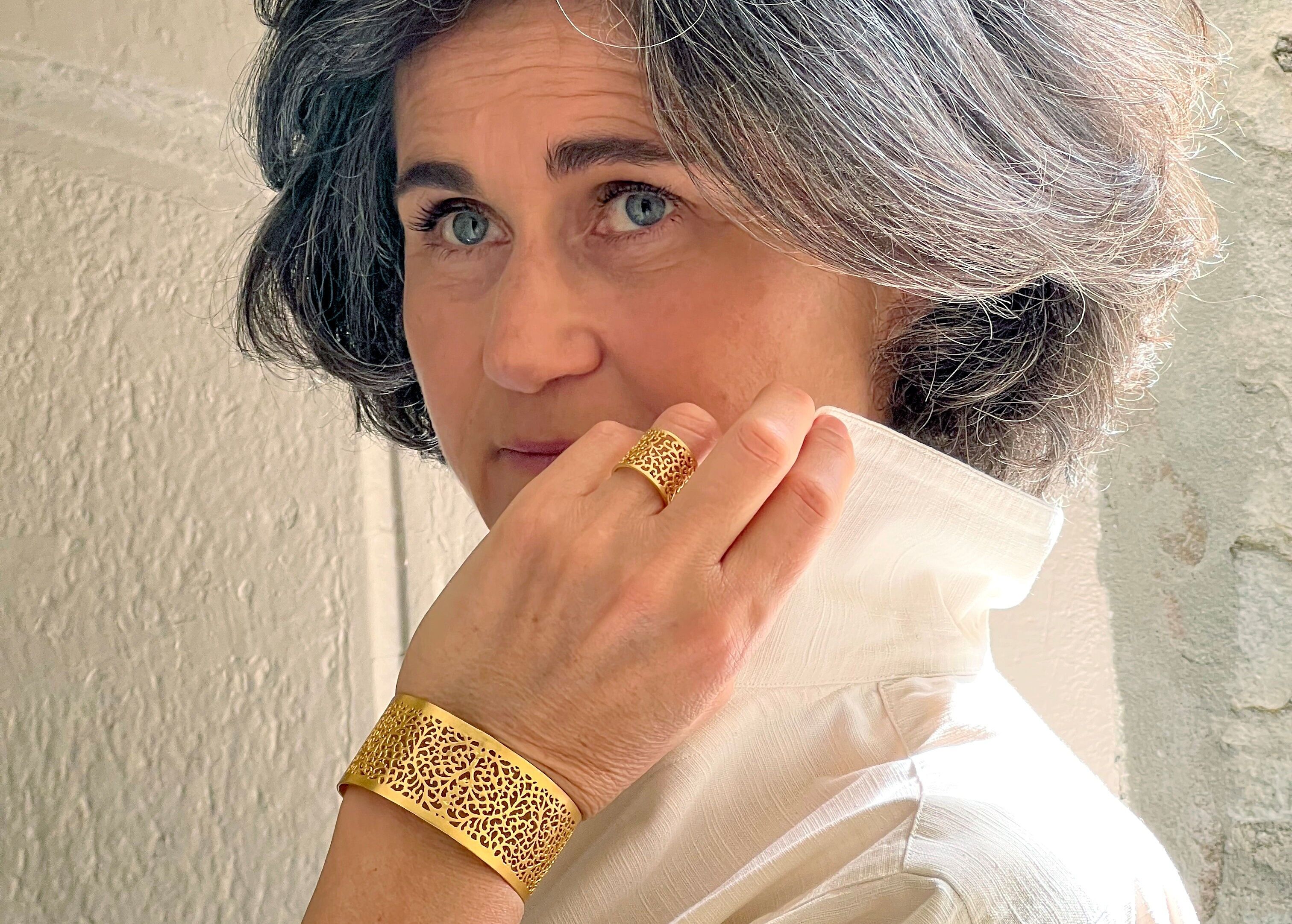 ANELLO REGOLABILE “GIARDINO SEGRETO”