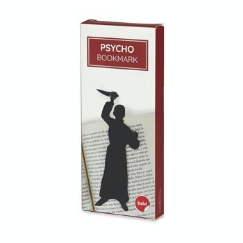 Marque-pages, Psycho, noir, nylon 3