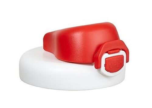 Capuchon gourde (compatible 360ml) - Blanc et Rouge