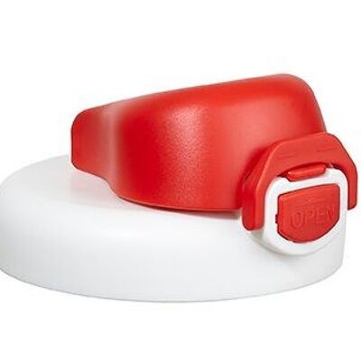 Bottle cap (360ml compatible) - White and Red