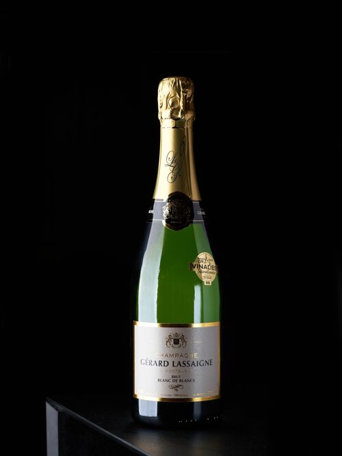 Champagne Brut Blanc de Blancs ‘Gérard Lassaigne’ -Una bottiglia 75cl
