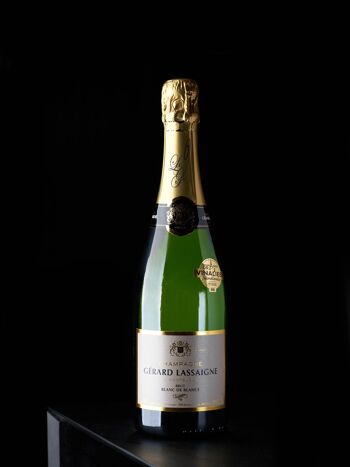Champagne Brut Blanc de Blancs 'Gérard Lassaigne' - Une bouteille de 75cl 1
