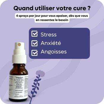 STRESS - Complément alimentaire en spray sous la langue à base de plantes et vitamines 5