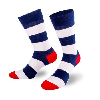 Chaussettes rayées de PATRON SOCKS - CONFORTABLES, ÉLÉGANTES, UNIQUES ! 1