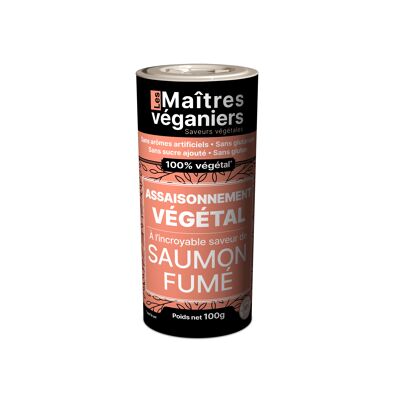 Assaisonnement végétal - Saumon fumé - Saupoudreur 100g