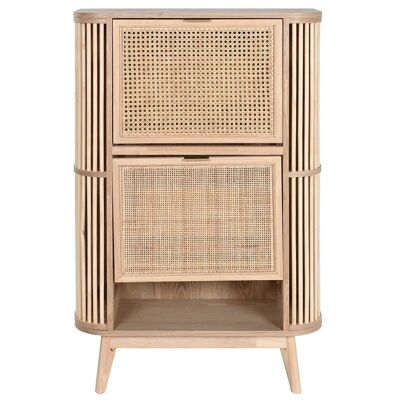 SCARPIERA ABETE RATTAN 70X29X115 NATURALE MB212471