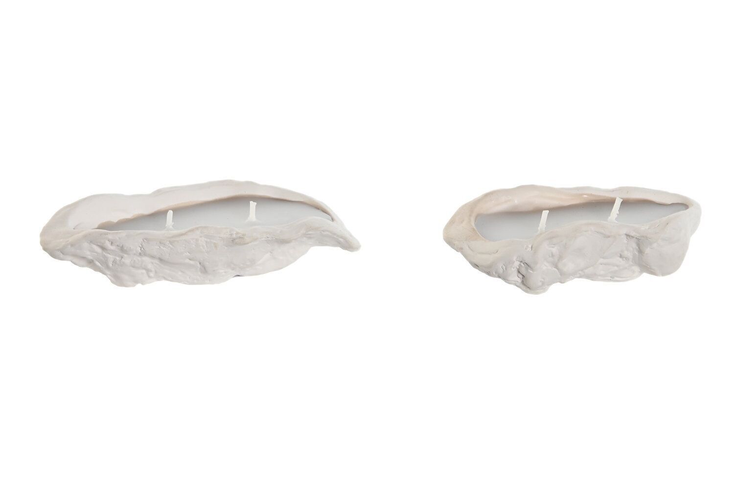 CERA CANDELA IN GRES 11X6.3X3.4 20GR, OYSTER 2 SURT. VE211089