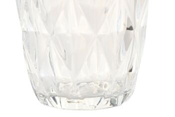 VERRE VERRE 8X8X10 240ML, RELIEF TRANSPARENT PC202316 4