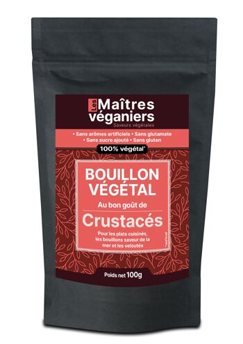 Bouillons végétal - Crustacés - Sachet 100g