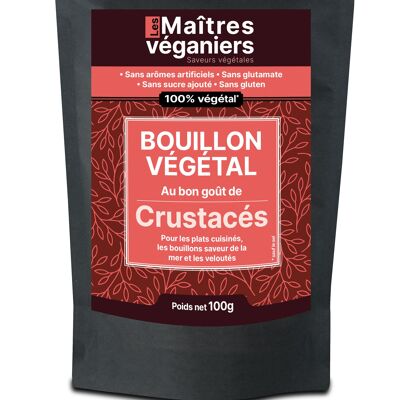 Bouillons végétal - Crustacés - Sachet 100g