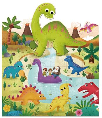 Le joli puzzle de dinosaure 1
