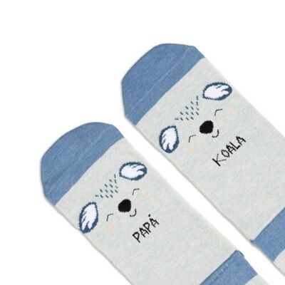 Socken „Papa Koala“ Größe 42-46