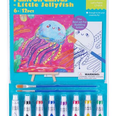 Paint On Canvas - Little Jellyfish