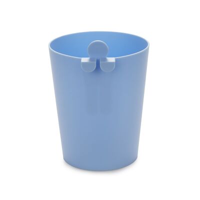 Waste bin, Mr. Recycle, blue, PP plastic