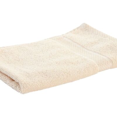 SERVIETTE COTON 30X50X1 600GSM CRÈME DE TOILETTE TX200362