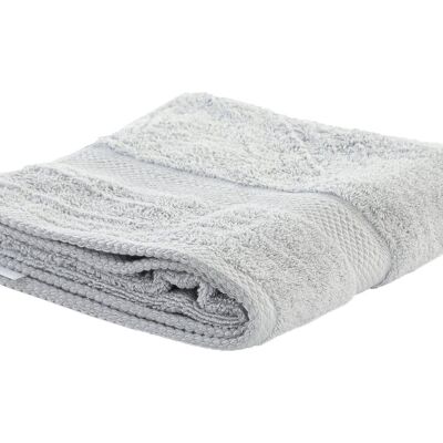 COTTON TOWEL 50X100X1 600GSM BASIN LIGHT GRAY TX200366