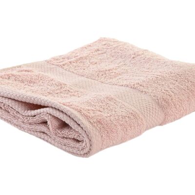 COTTON TOWEL 50X100X1 600GSM WASHBASIN PALE PINK TX200369